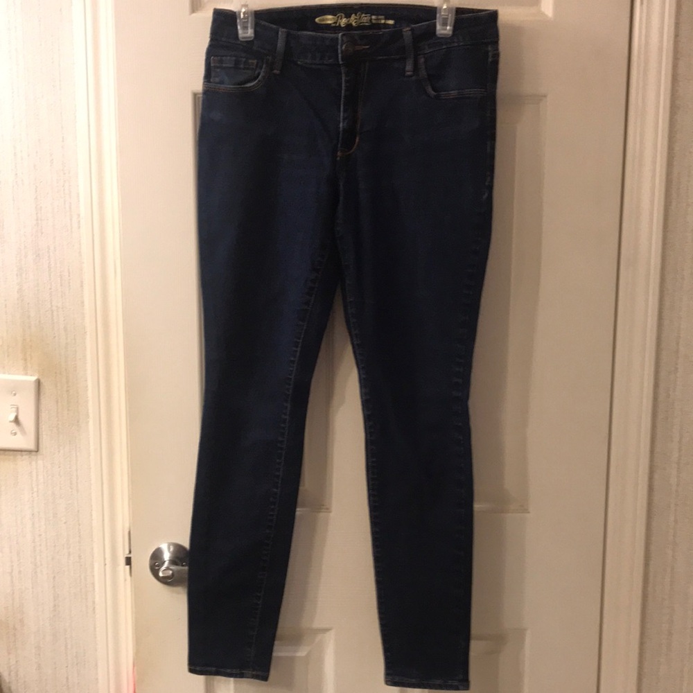 Old Navy Women's Skinny Jeans - Dark Blue
